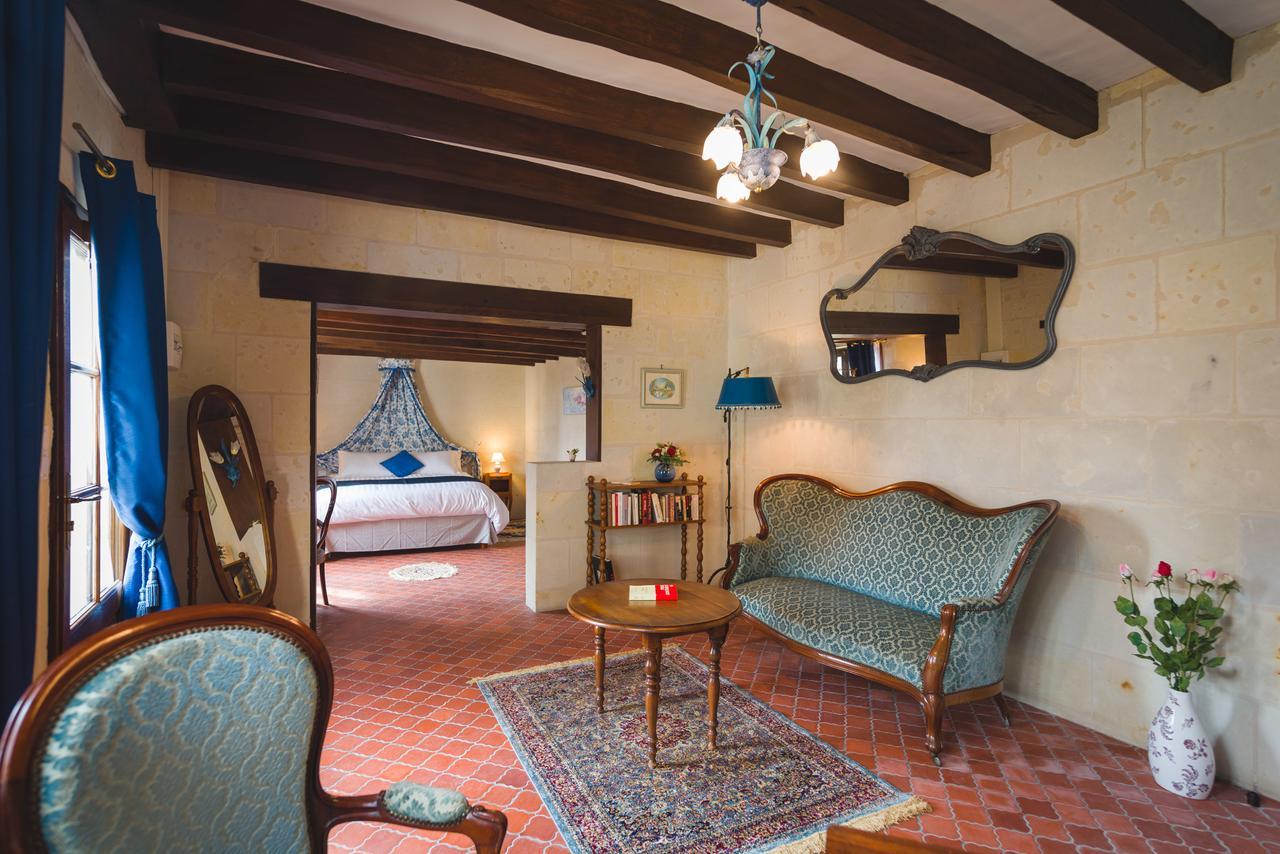 Le Manoir De La Baldette Bed and Breakfast Gennes-Val-de-Loire Buitenkant foto
