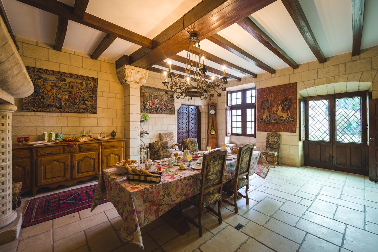 Le Manoir De La Baldette Bed and Breakfast Gennes-Val-de-Loire Buitenkant foto