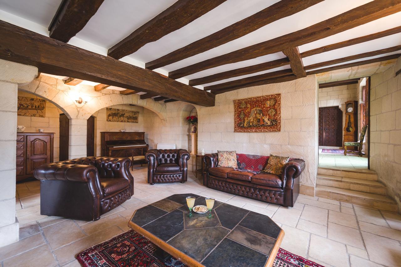 Le Manoir De La Baldette Bed and Breakfast Gennes-Val-de-Loire Buitenkant foto