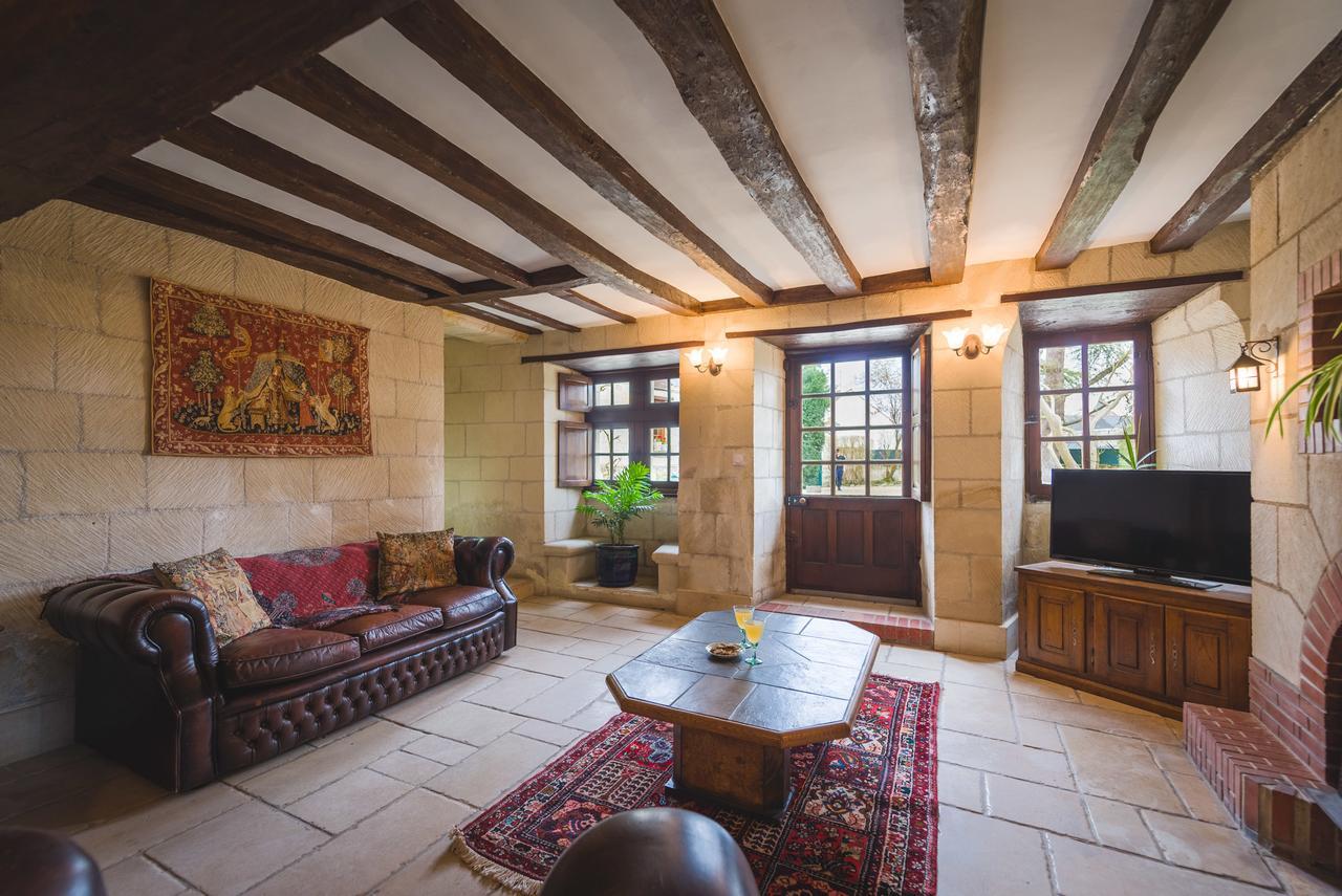 Le Manoir De La Baldette Bed and Breakfast Gennes-Val-de-Loire Buitenkant foto